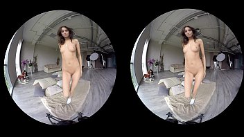 Erotic compilation of gorgeous amateur girls teasing in VR