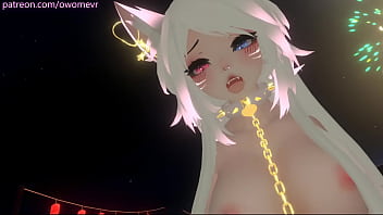We fuck on New Years OwO ( VRchat Erp, POV, 3D Hentai, Futa)