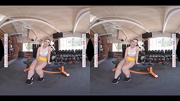 Naughty America - Whitney Wright shows you her 2 skills Boxing and FUCKING!!!