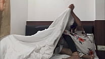 Step sis Share Bed With Step bro In Night When She Scared Ended with cumshot on ass